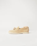 Berwick Flex Walk Tassel Loafer 197 Go Rain Janus Suede Sughero leather shoes side view