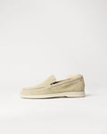 Berwick Flex Walk Loafer 5542 Go Rain Janus Suede Sughero leather shoes side view