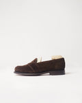 Berwick Full Strap Loafer 5723 Repello Suede Gum Oil 173 shoe side view