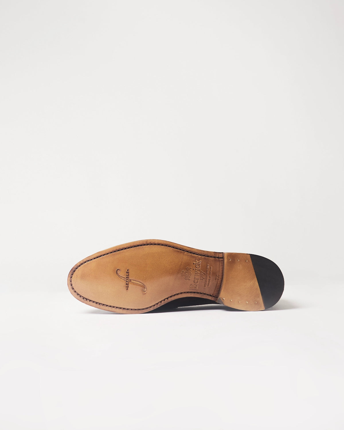 Berwick Horsebit Loafer 5791 Repello Suede Gum Oil 173 brown shoe gum rubber outsole view