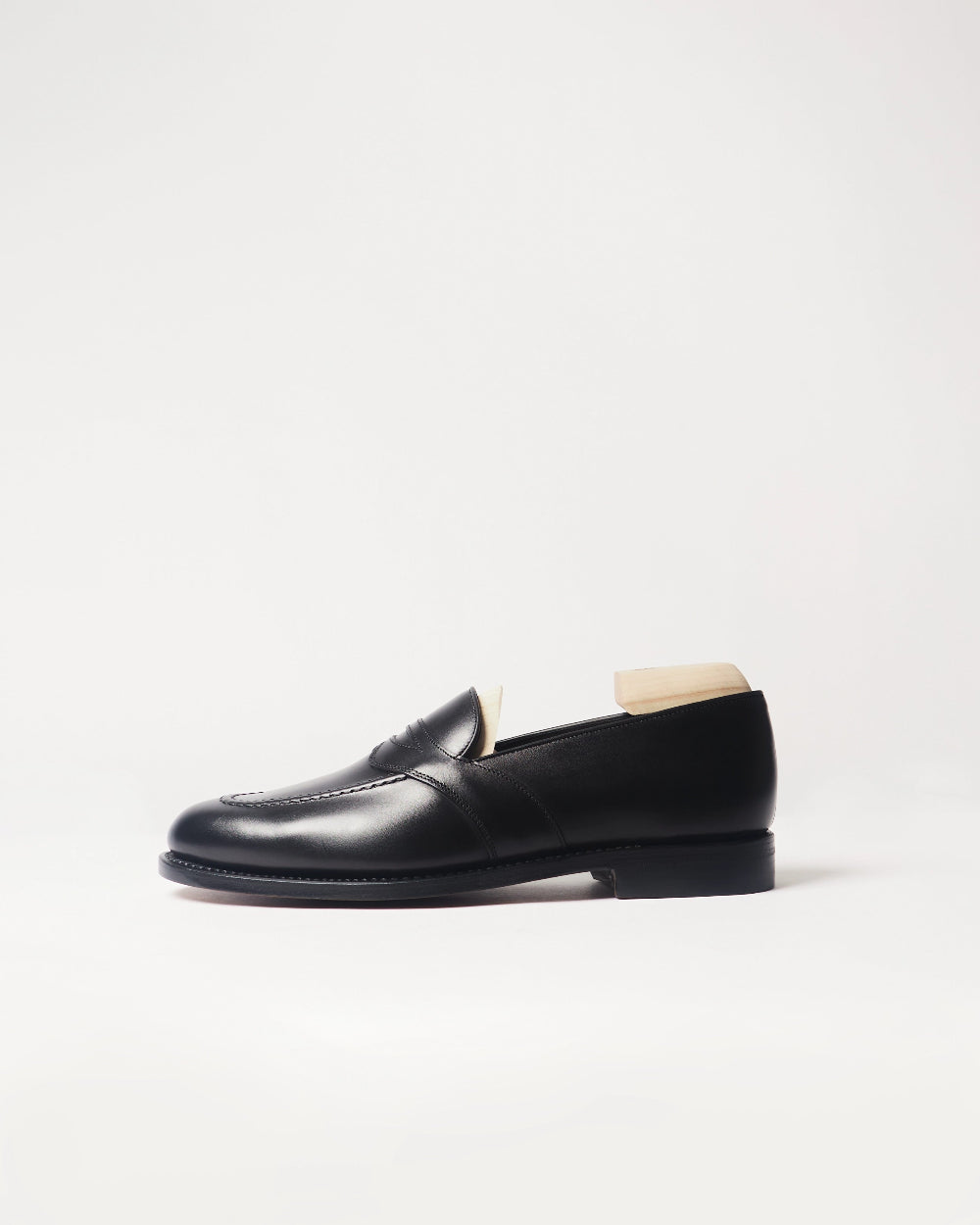 Dress Full Strap Loafer 5794 Box Calf Black | Berwick Thailand
