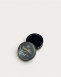 Saphir Traveler's Pate De Luxe 01 Black shoe wax polish tin front view
